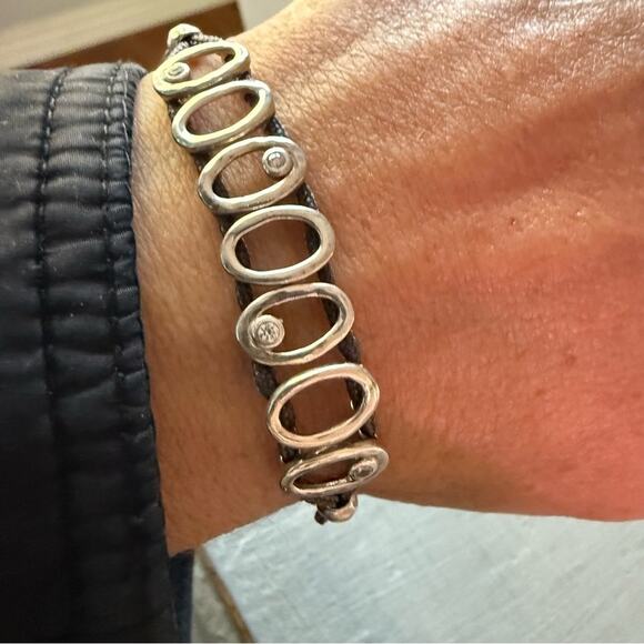 Silpada Jewelry - Silpada 925 Sterling Sliver Adjustable Fit Bracelet